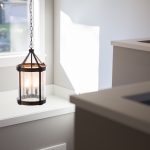 hanging lamp is beautiful lighting detail